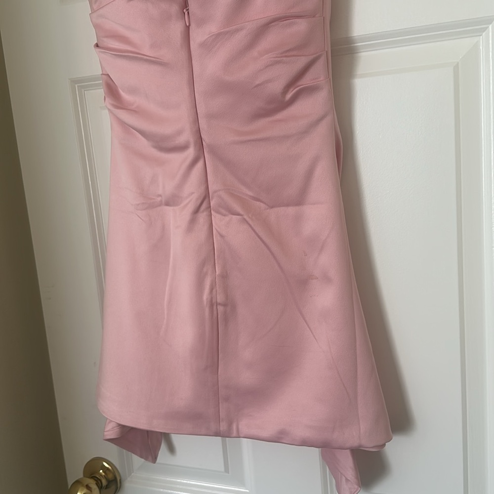 House of CB Jasmine Strapless Satin Corset Dress - Picture 12 of 15